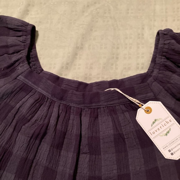 Top. Roomy top with balloon sleeves - Picture 5 of 6